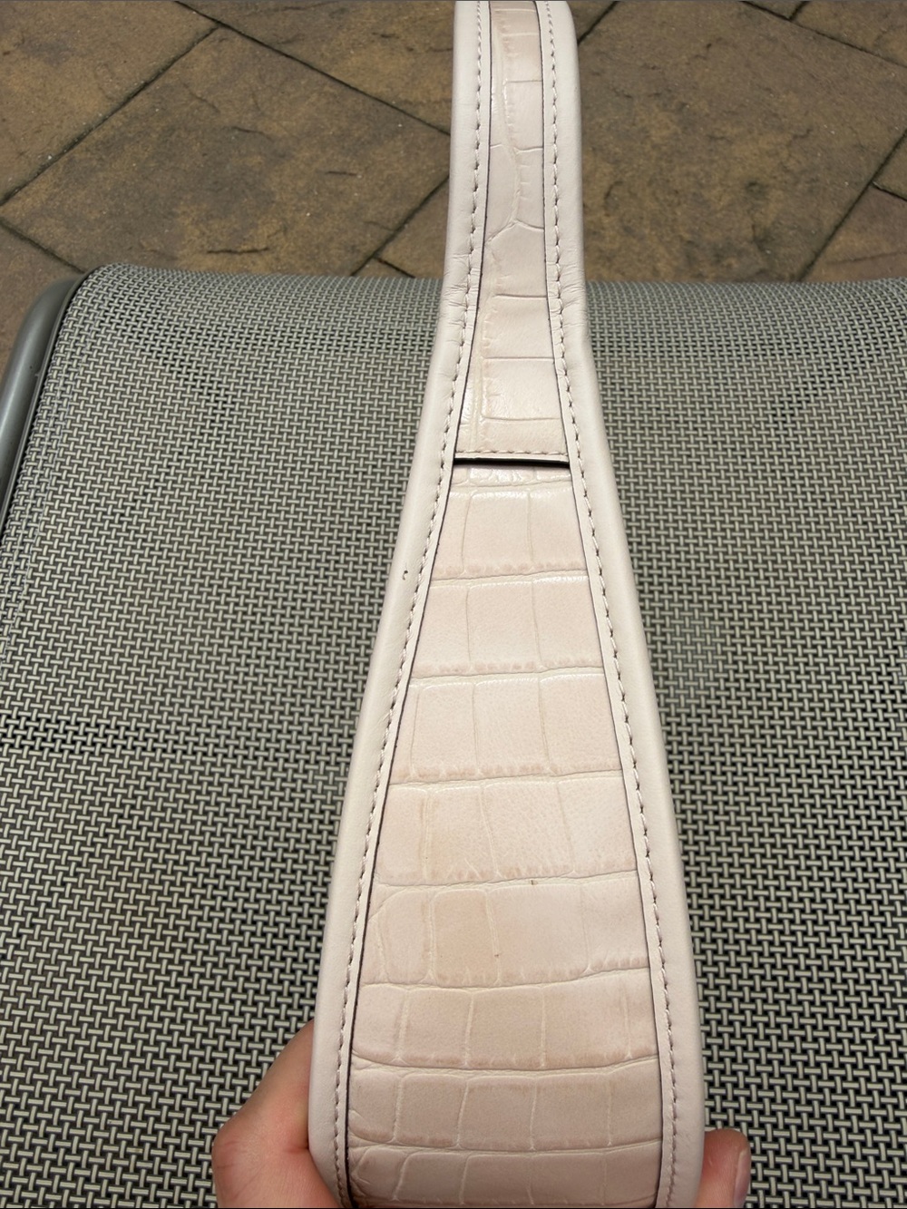 NWT Coach Croc-Embossed Coachtopia Ergo Bag - Picture 5 of 6